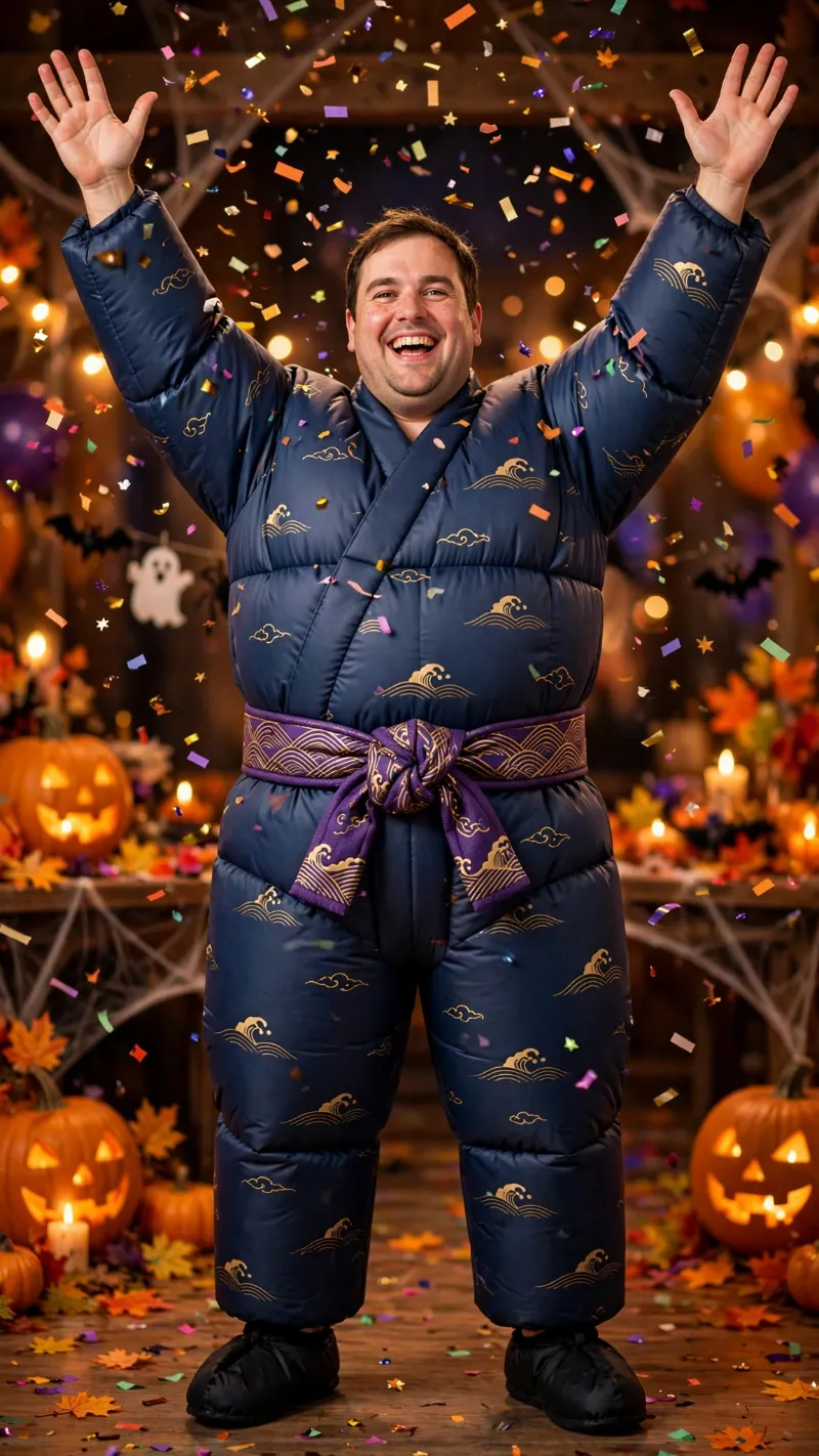 Puffy Sumo Pajama Costume