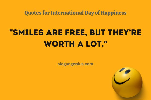 Quotes for International Day of Happiness
