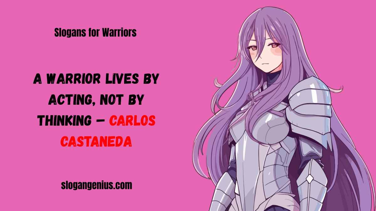 Quotes for Warriors