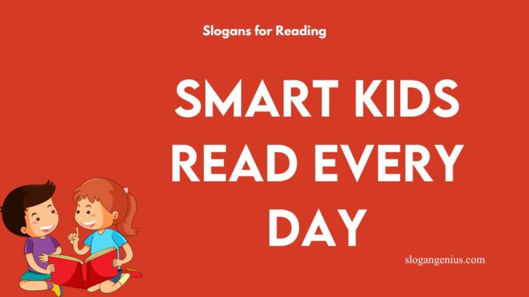 Slogans for Reading (Inspire a Love for Books)