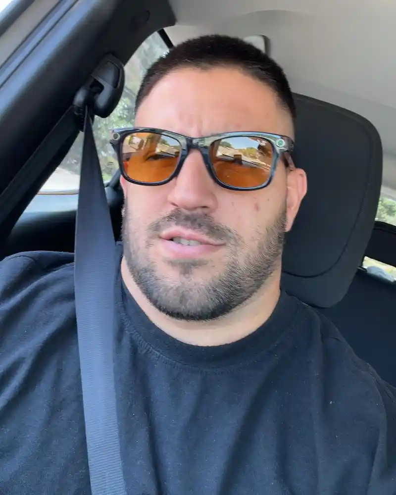 Rectangular Tinted Sunglasses