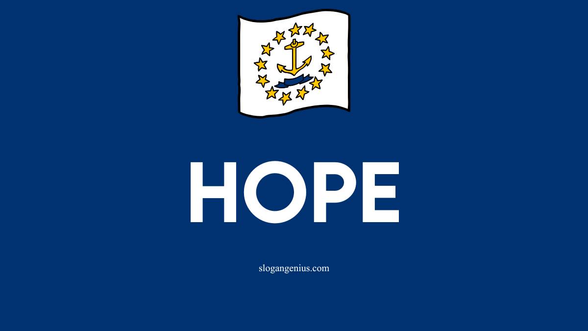 Rhode Island State Motto