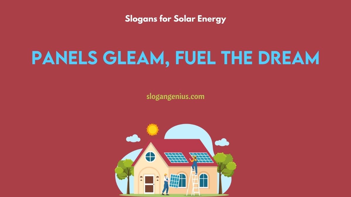 Rhyming Solar Energy Slogans