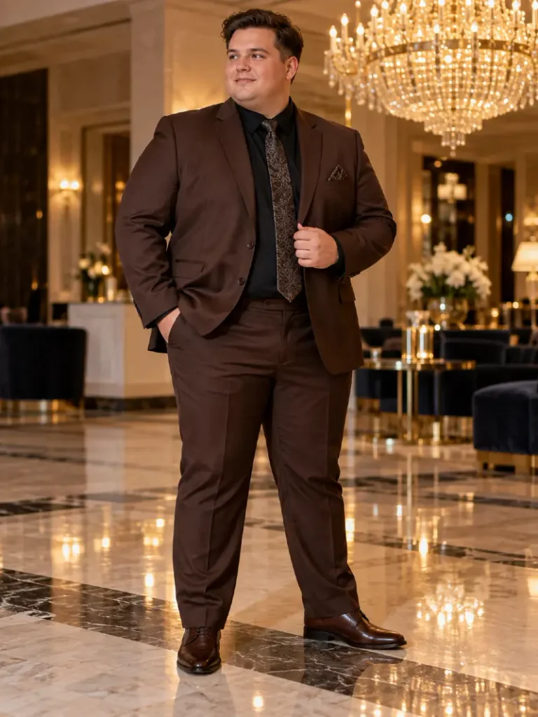 Rich Brown Tailoring For Evening Proms