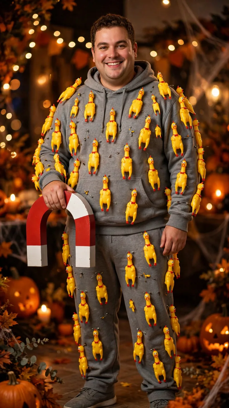 Rubber Chicken Magnet Costume