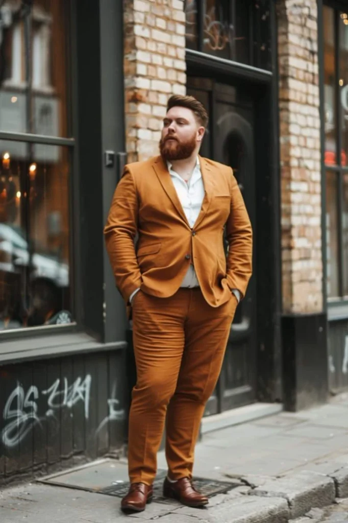 Rust Textured Dinner Swagger
