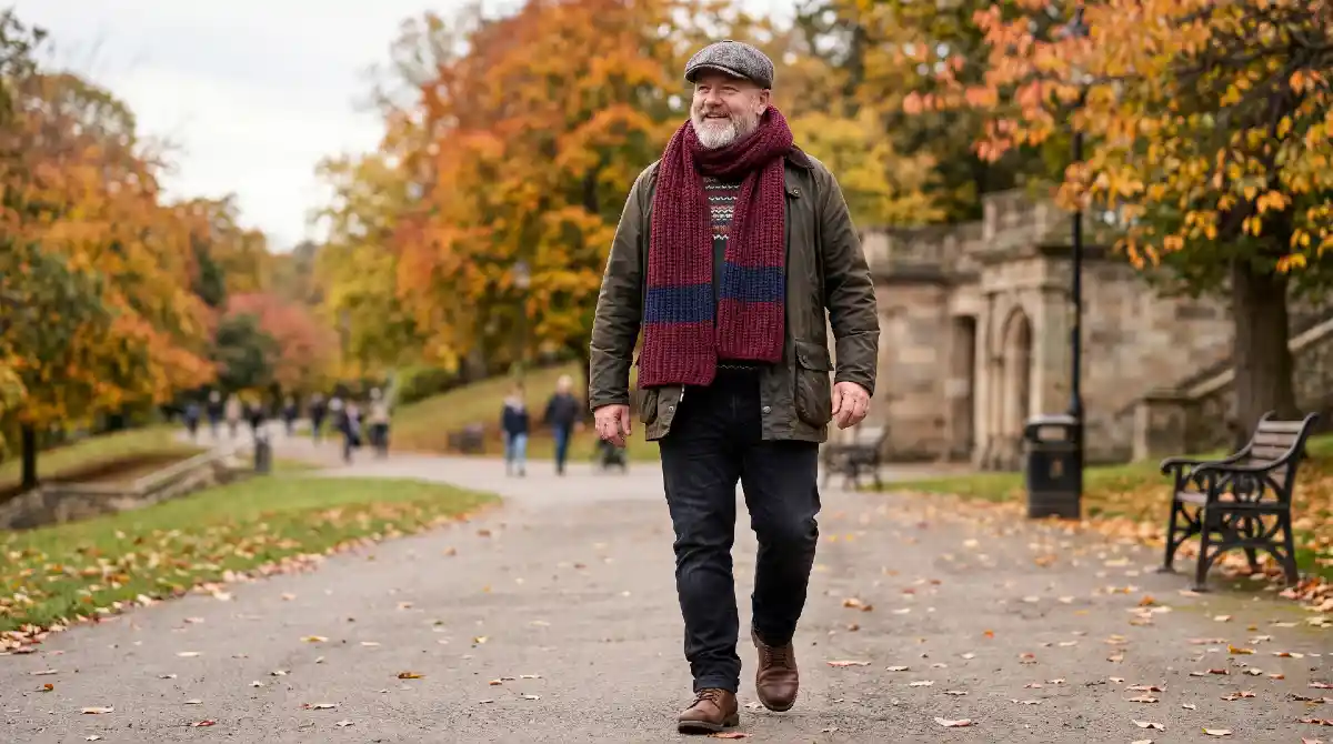 Scarves and How to Drape Them to Create Vertical Lines, Not Bulk
