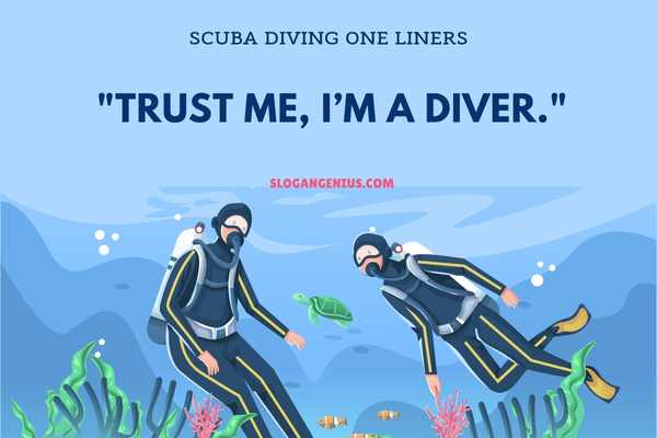 Scuba Diving One Liners