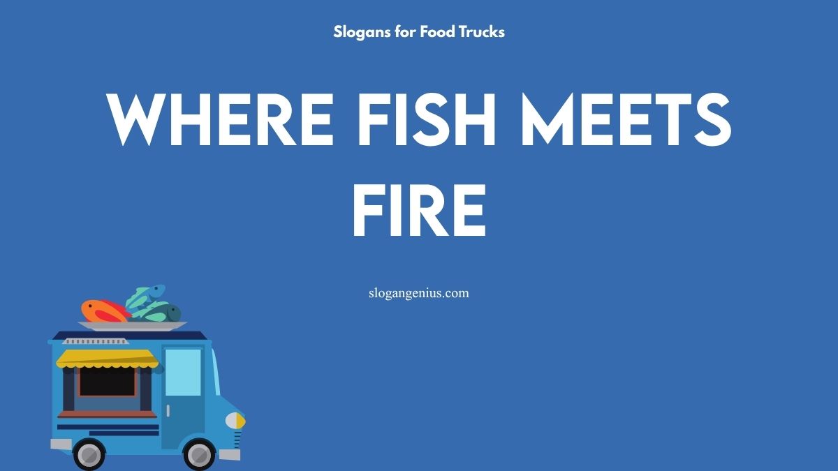 Seafood Truck Slogans