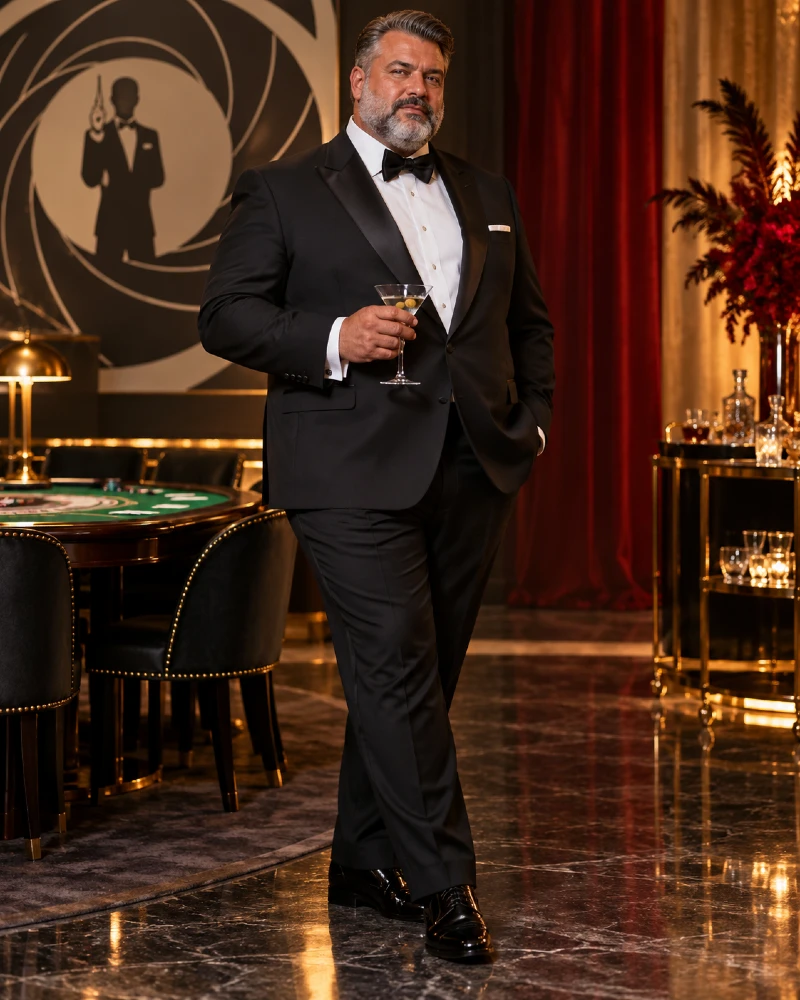 Secret Agent Tuxedo Costume