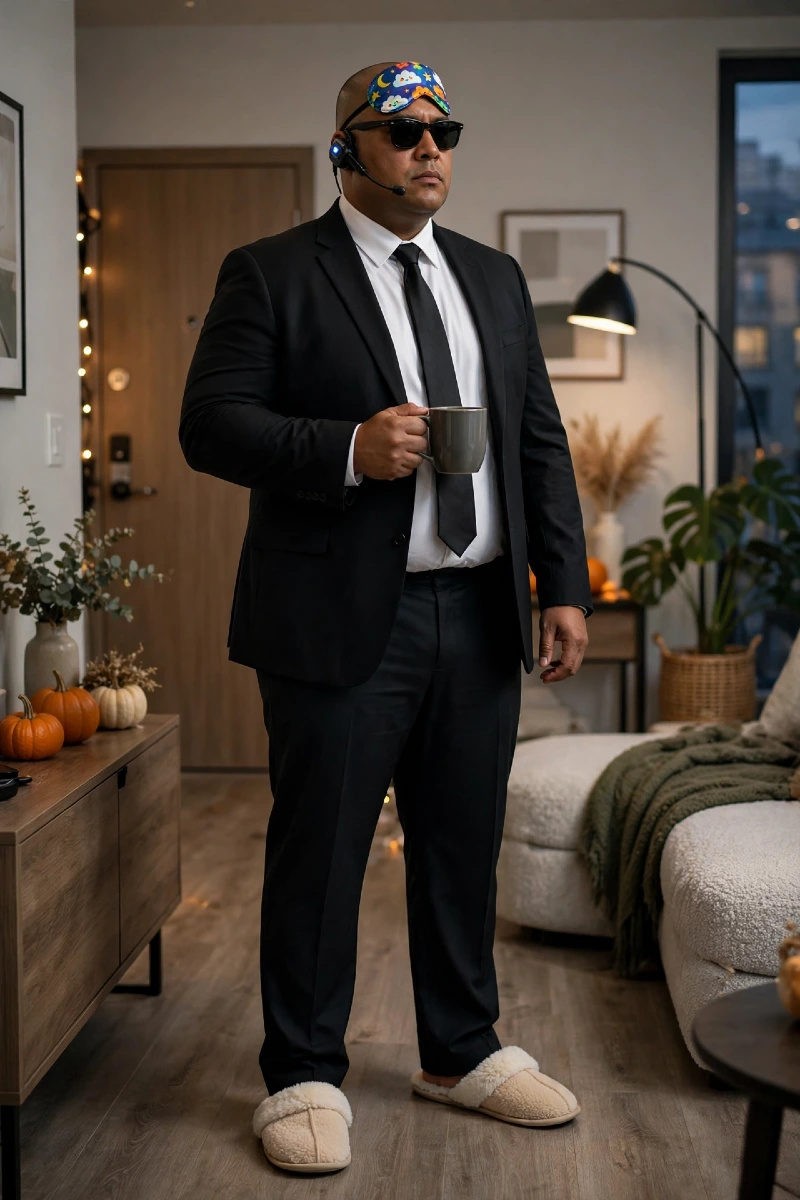 Secret Agent on Night Duty Costume