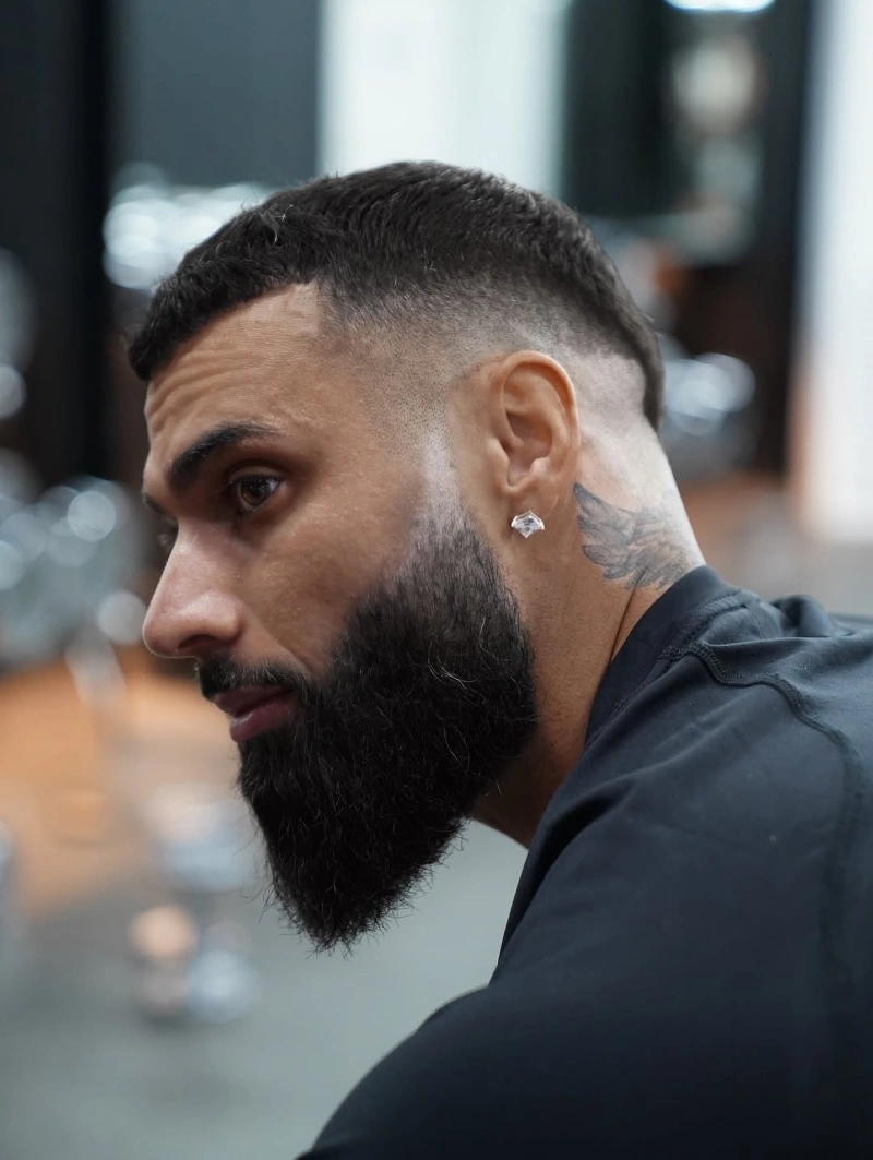 Sharp, Boxed Power Beard