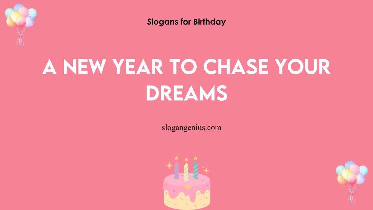 Short Slogans for Birthday