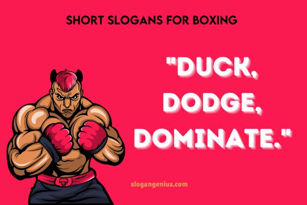 Short Slogans for Boxing