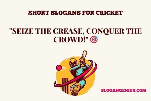 Short Slogans for Cricket