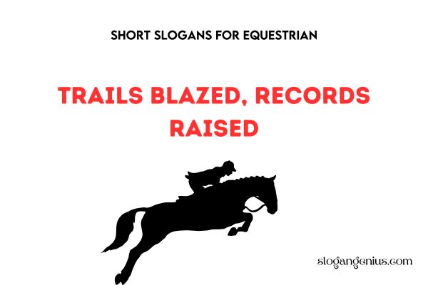 Short Slogans for Equestrian