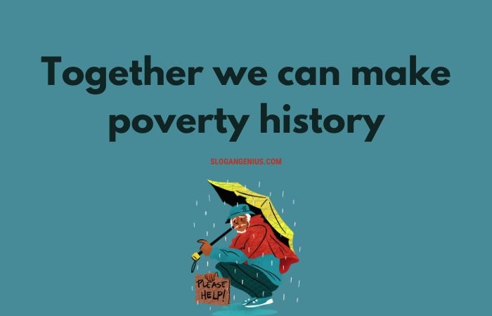 Short Slogans for International Day for the Eradication of Poverty