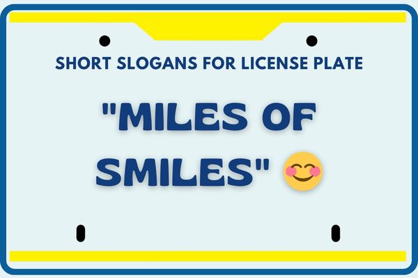 Short Slogans for License Plate