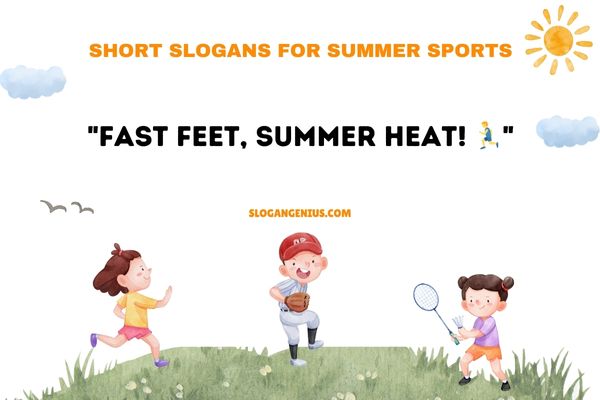 Short Slogans for Summer Sports