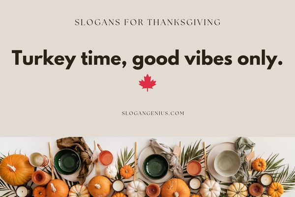 Short Slogans for Thanksgiving