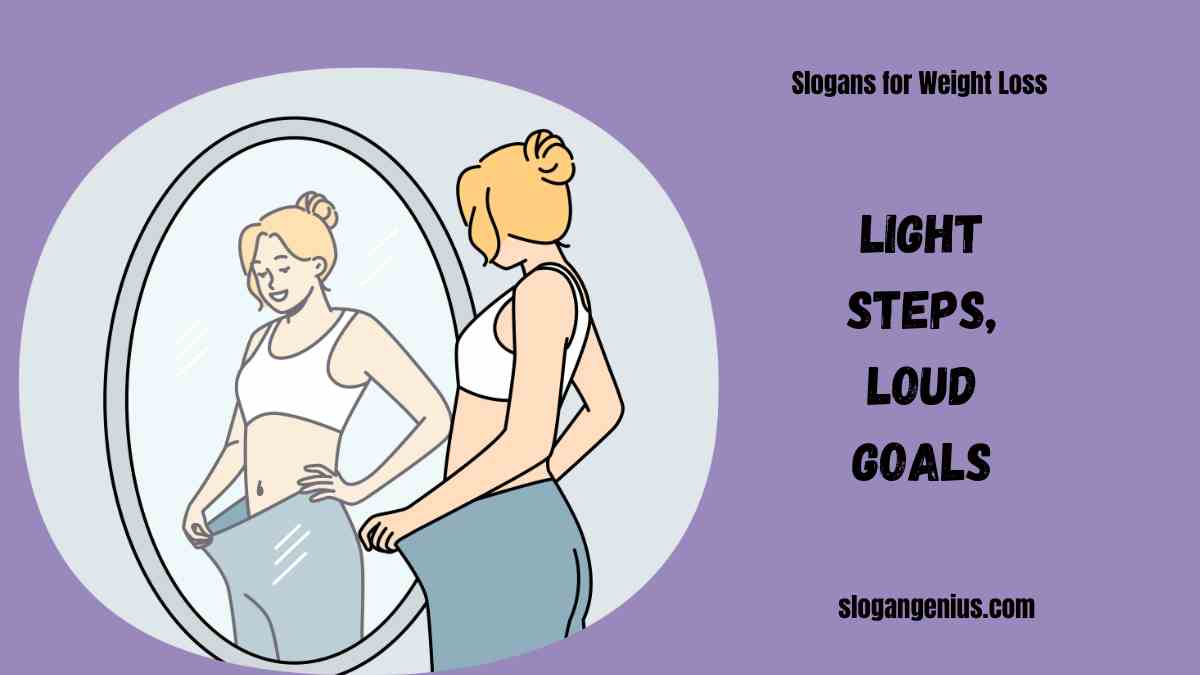 Short Slogans for Weight Loss