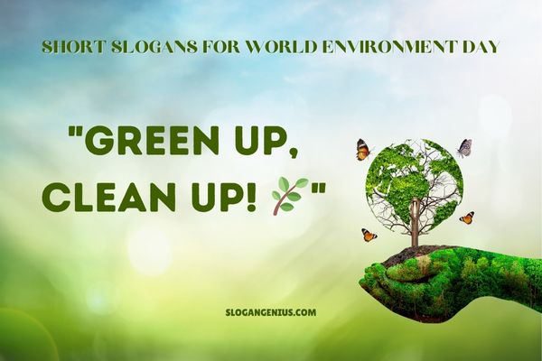 Short Slogans for World Environment Day
