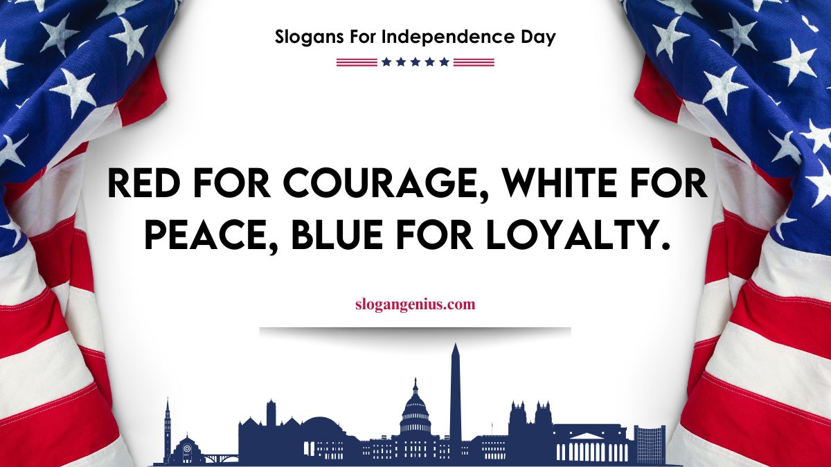 Slogans For Independence Day of USA