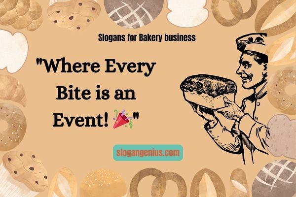 Slogans for Bakery business 