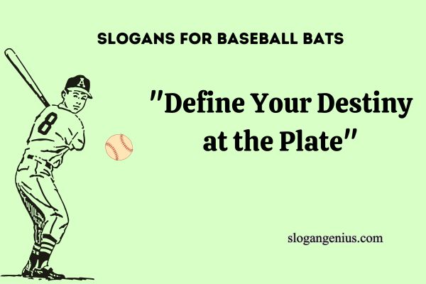 Slogans for Baseball Bats