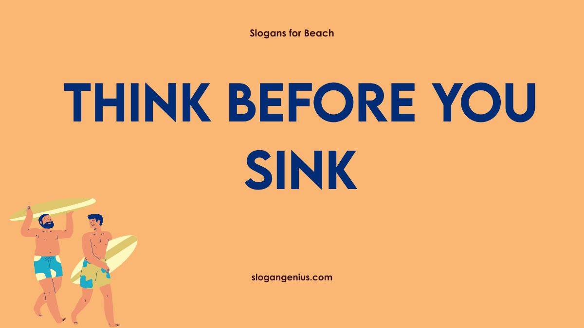 Slogans for Beach Safety