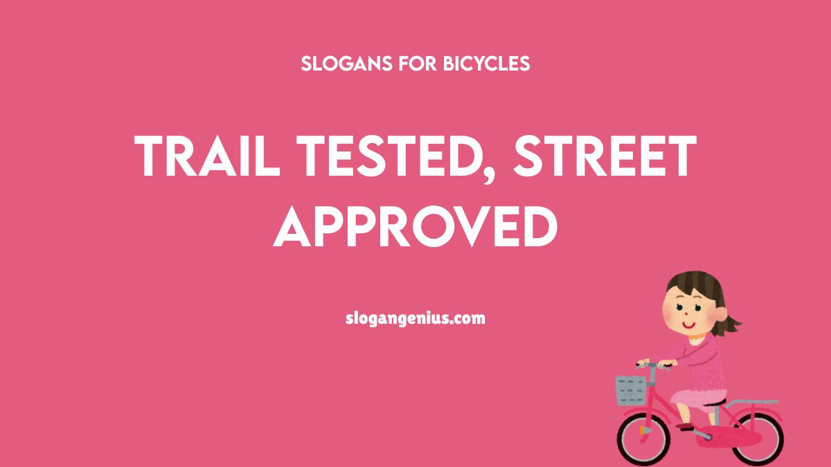 Slogans for Bike