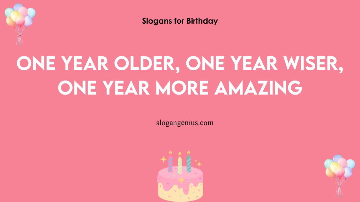 Slogans for Birthday Cards