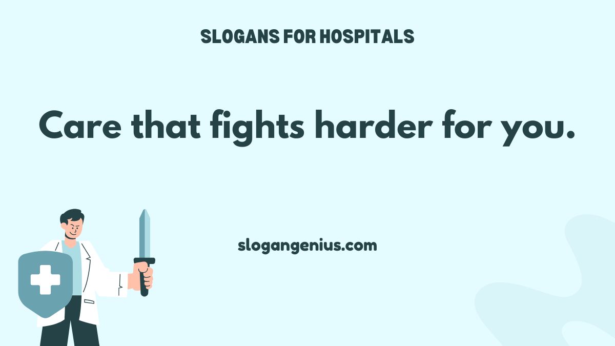 Slogans for Cancer Treatment Hospital