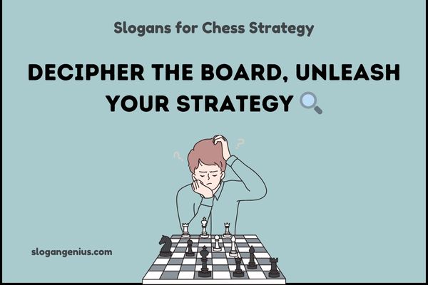 Slogans for Chess Strategy