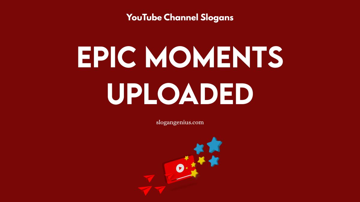 Slogans for Gaming YouTube Channel