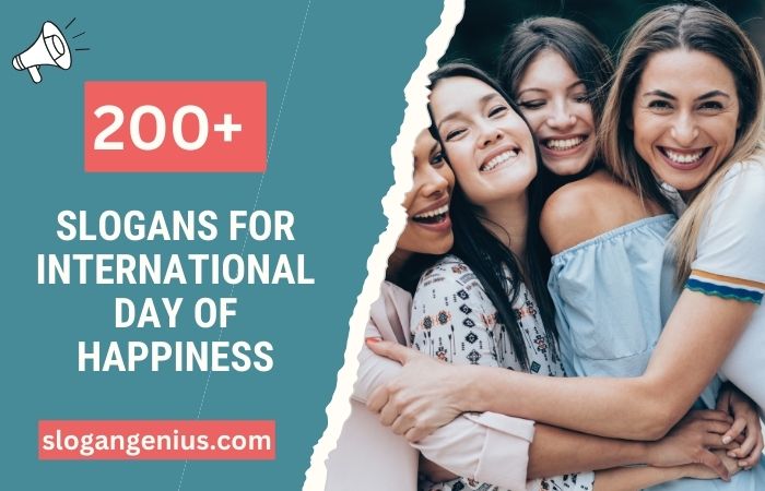 Slogans for International Day of Happiness
