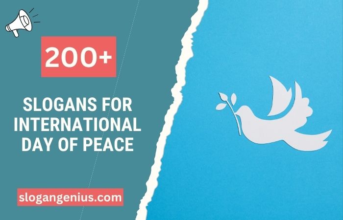 Slogans for International Day of Peace