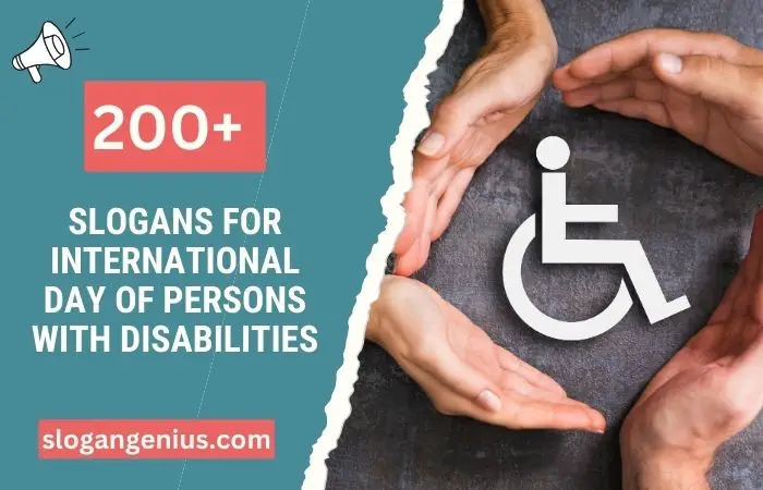Slogans for International Day of Persons with Disabilities