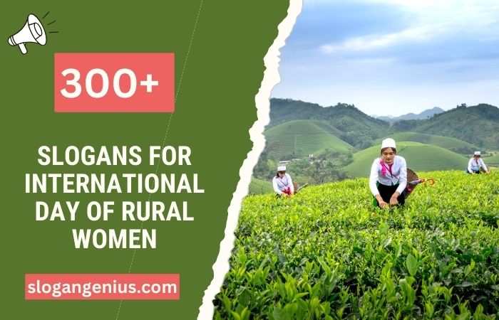 Slogans for International Day of Rural Women