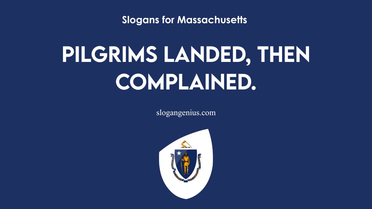 Slogans for Massachusetts Colony