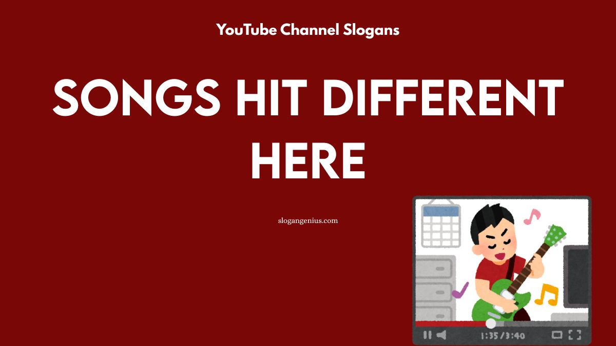 Slogans for Music YouTube Channel