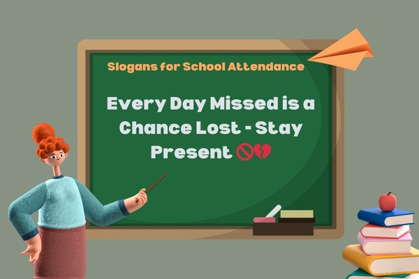 Slogans for School Attendance