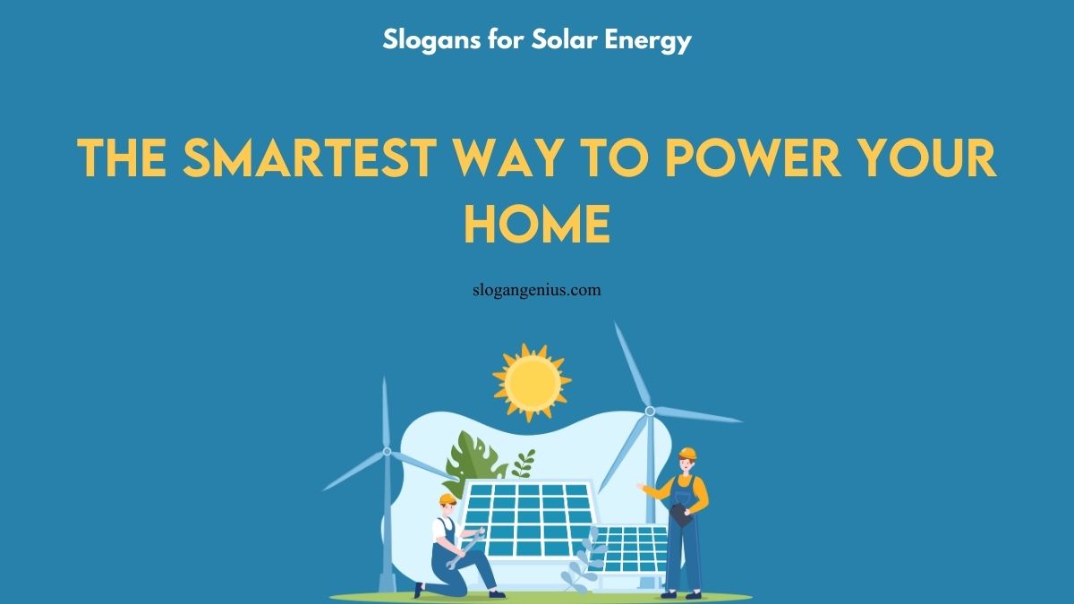 Slogans for Solar Company