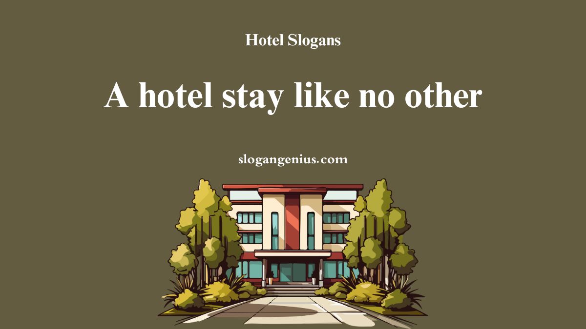 Slogans for Theme Hotels