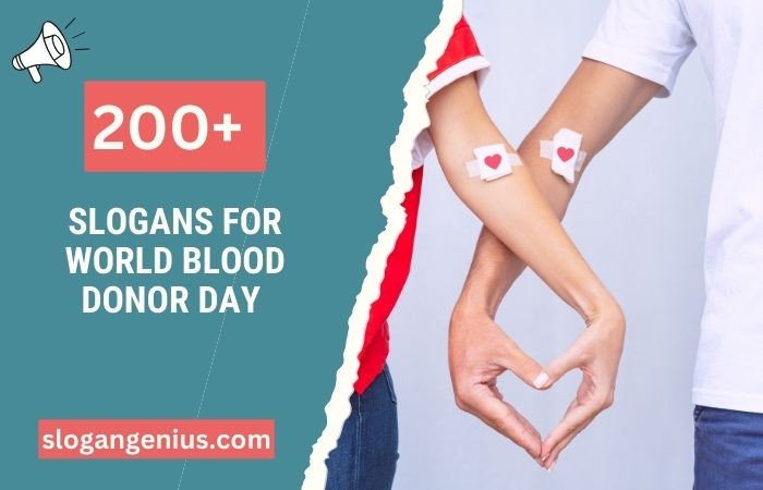 Slogans for World Blood Donor Day