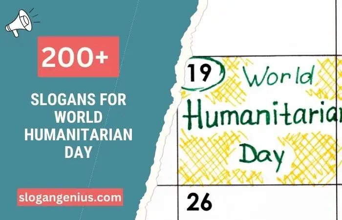 Slogans for World Humanitarian Day