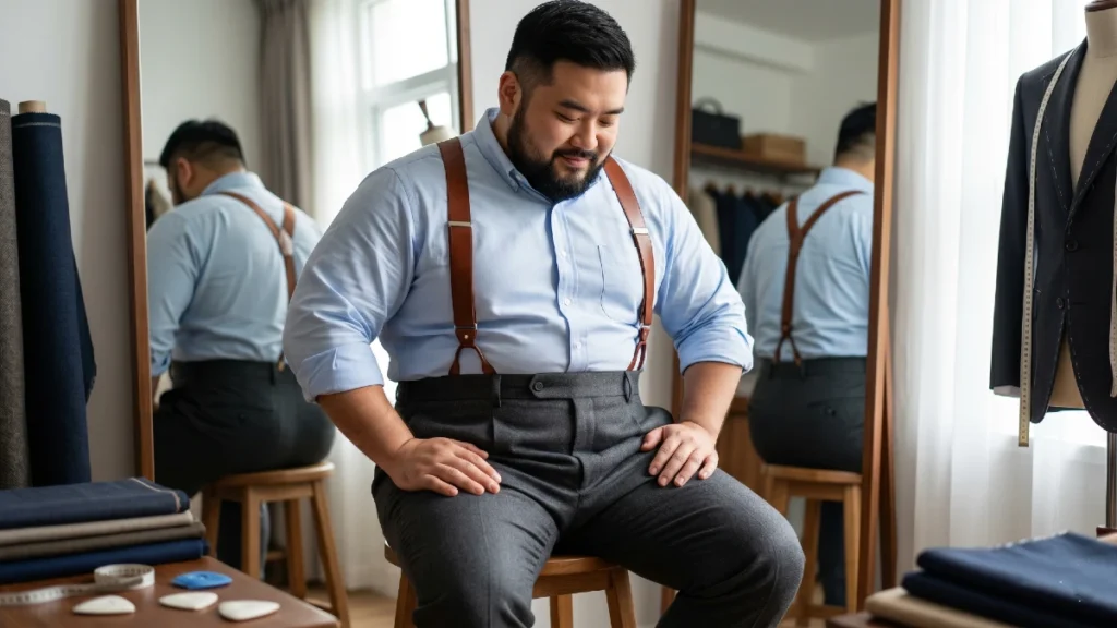 Solving the Belly-Slip: High-Rise Trousers and the Suspenders Renaissance