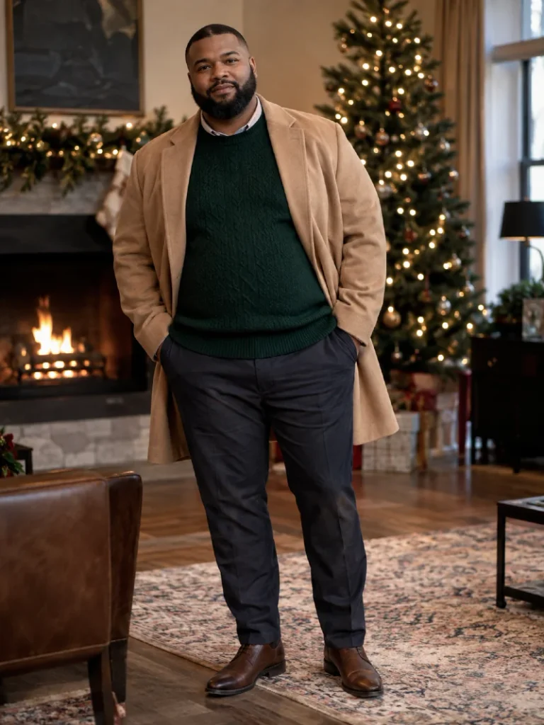 Sophisticated Layers The Camel Coat Formula