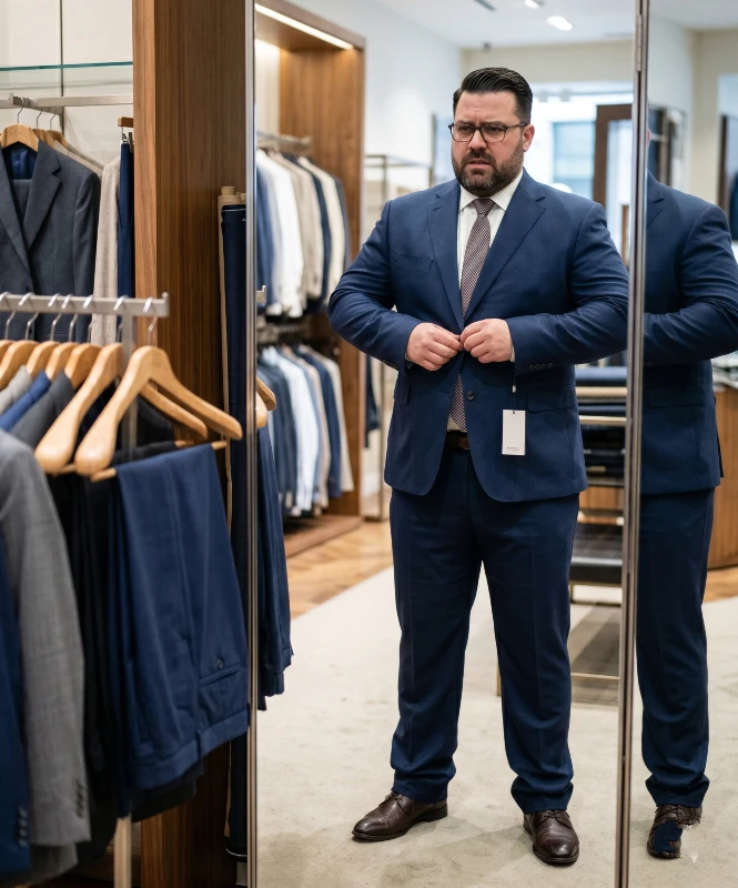 Stop Buying Nested Suits: Why Plus-Size Men Must Buy Suit Separates