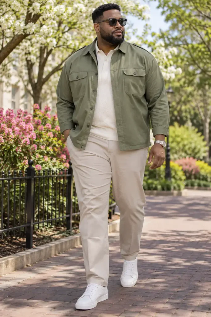 Structured Olive Utility Layering